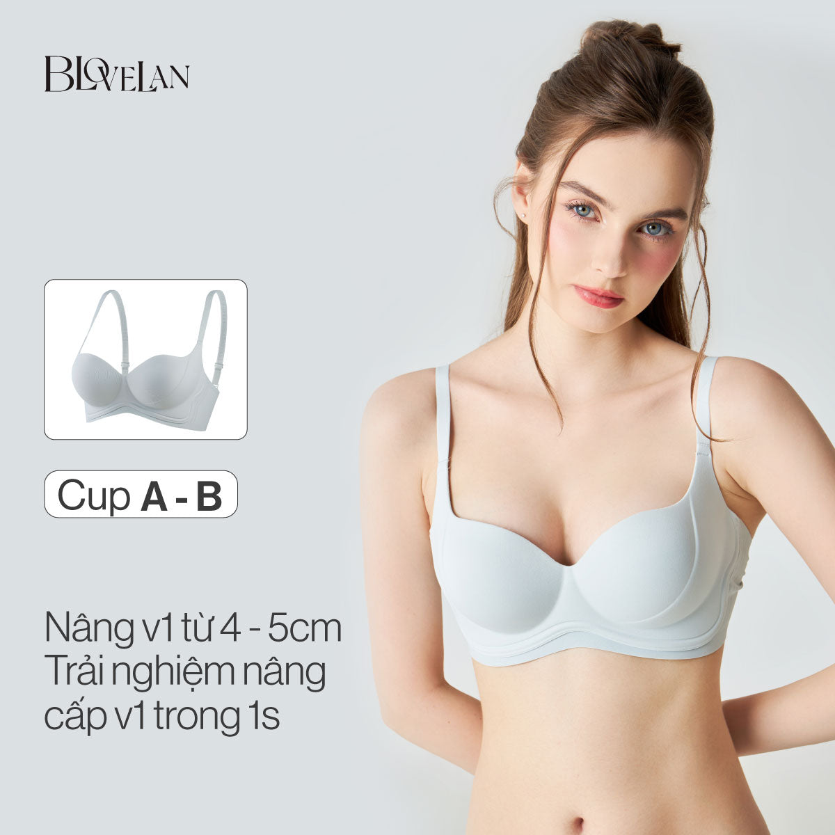 Áo ngực su Mermaid có đệm mút dày độn 5cm