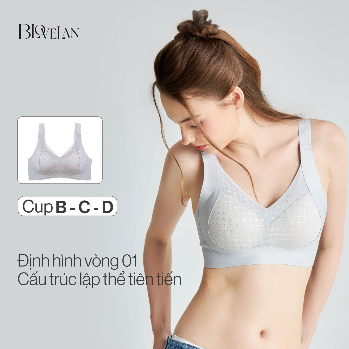 Áo lót không gọng có mút lót Coco