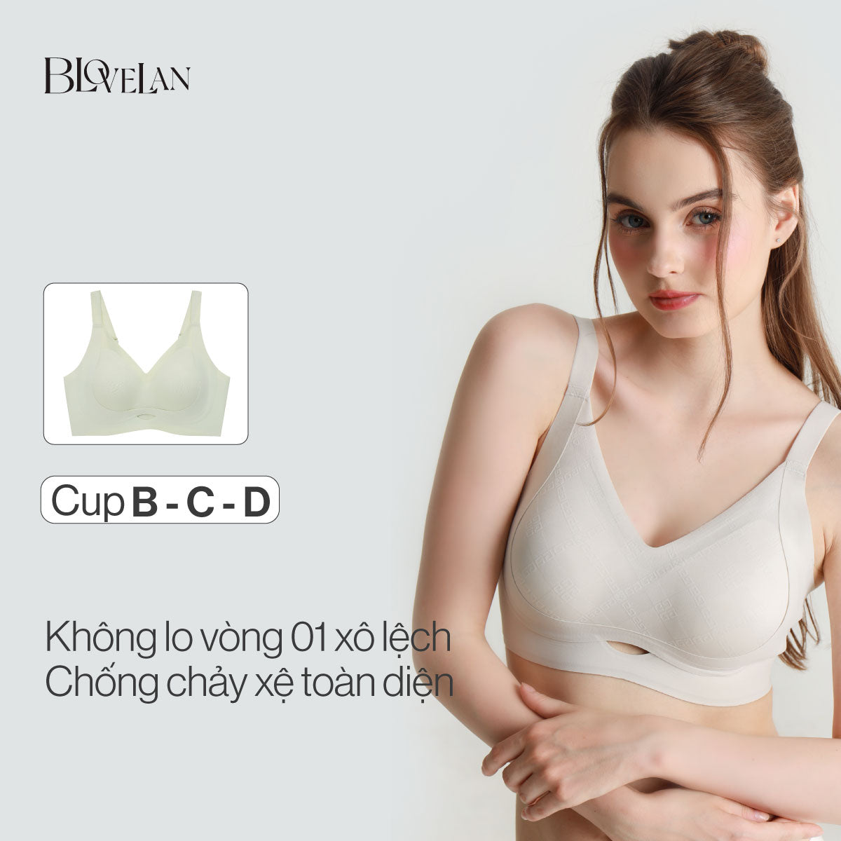 Áo lót su không gọng thể thao Pansy