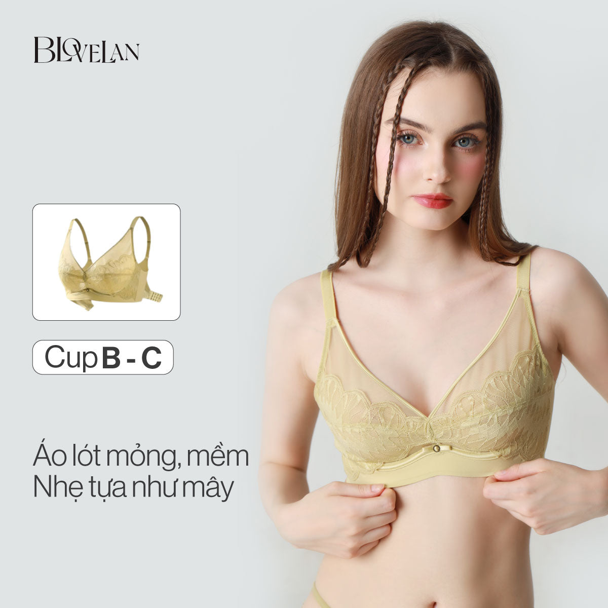 Áo lót gọng mềm Violet
