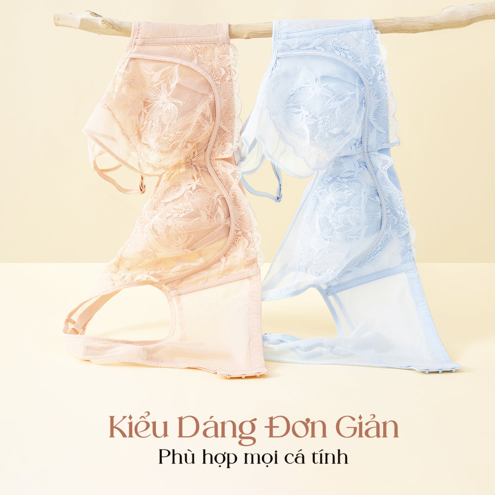 Áo ngực ren Honey không gọng cúp tai thỏ