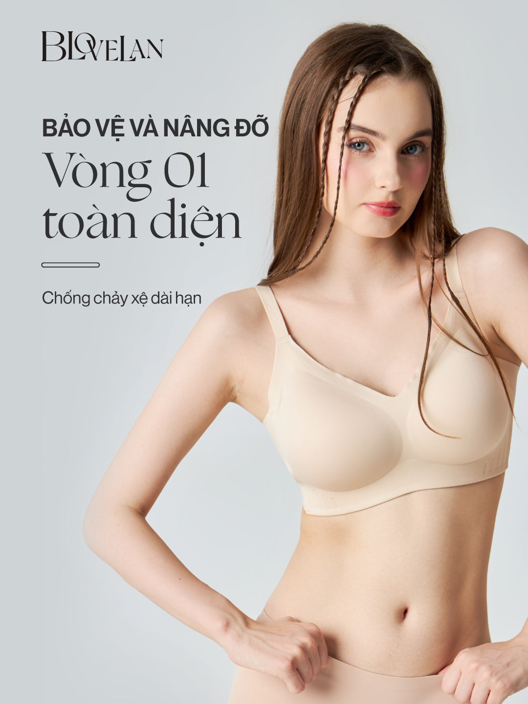 Áo lót su Kama mút lớn diện tích lớn