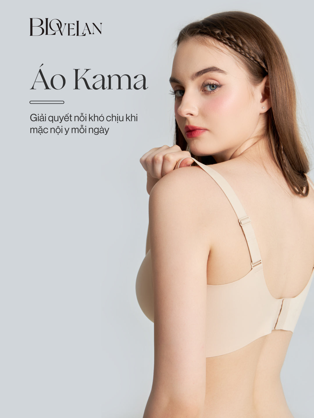 Áo lót su Kama mút lớn diện tích lớn