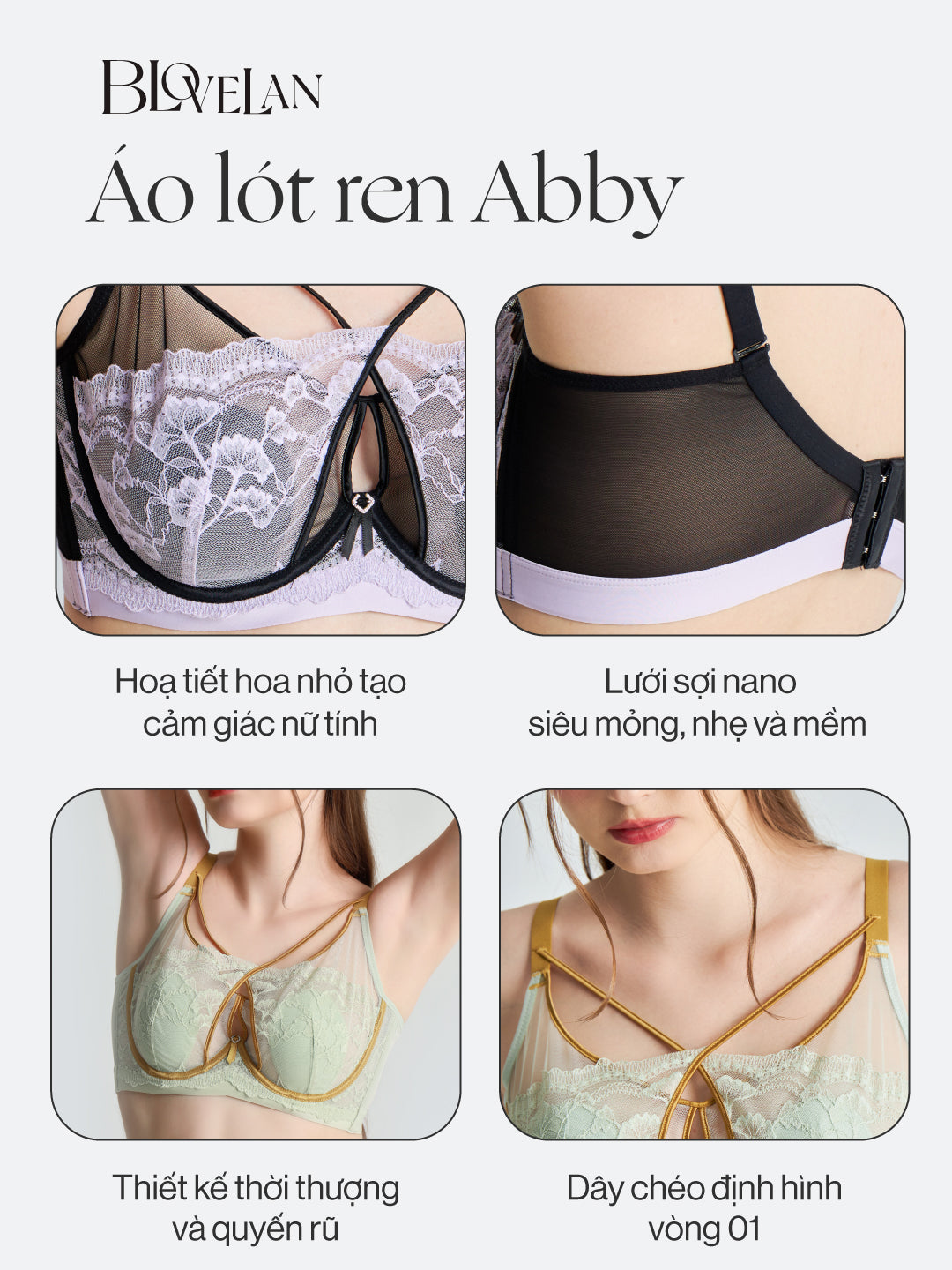 Áo lót ren gợi cảm Abby