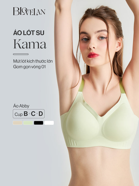 Áo ngực su Kama Blovelan mút 1,2cm nâng đỡ vòng 1 giữ form ngực tròn