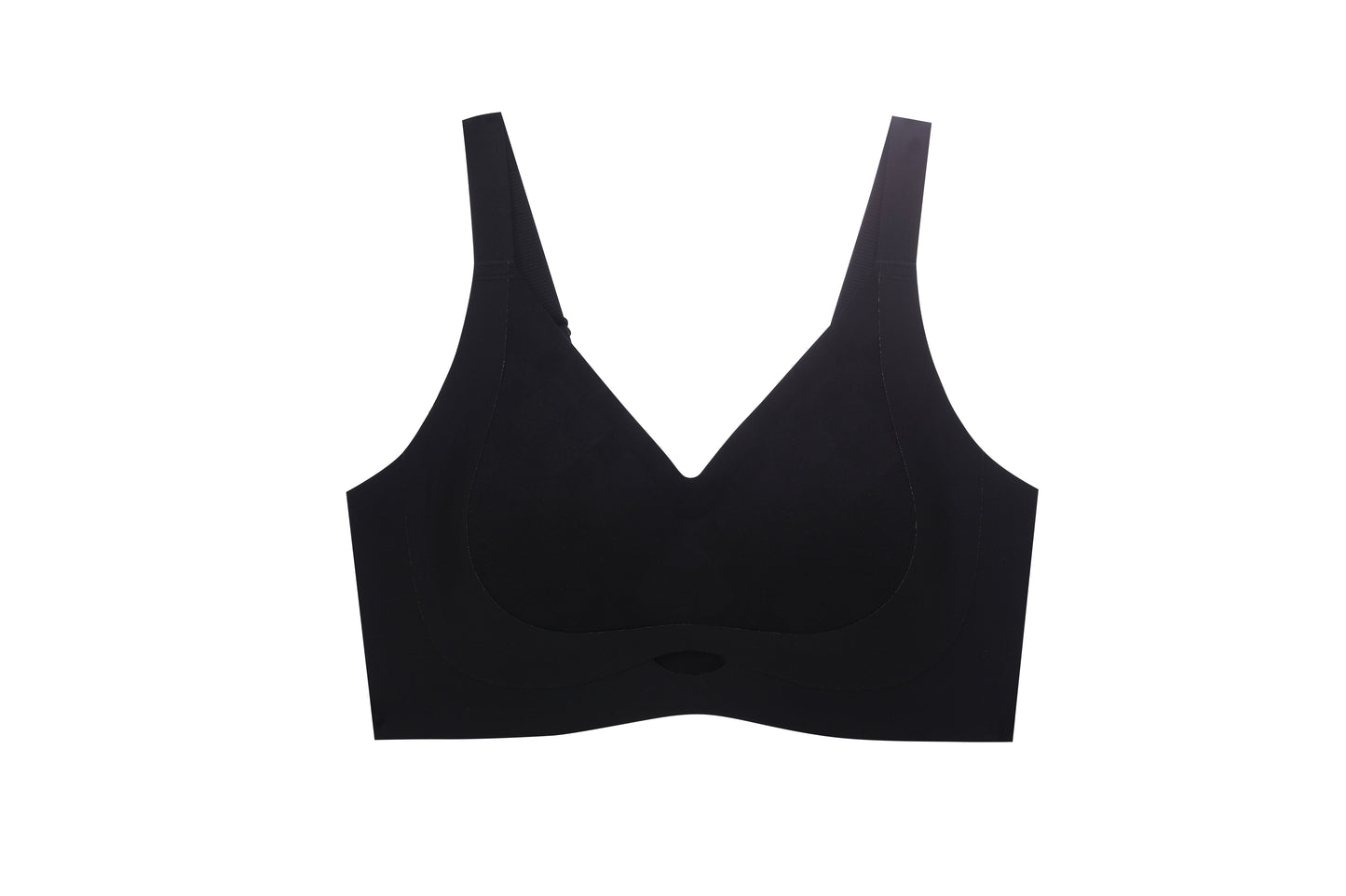 Áo ngực su Pansy Blovelan không gọng mút 1cm gom ngực đầy đặn chống chảy xệ - Màu đen, xám, xanh, da