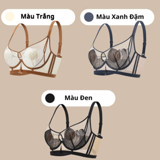 Áo ngực ren Iris Blovelan quyến rũ chất liệu tơ tằm thiên nhiên cao cấp